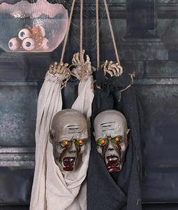 Casa stregata Animatronic cadavere mobile Prop <span class=keywords><strong>Decar</strong></span> Horror decorazione murale per la festa - Product Image 5