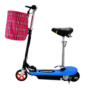 Factory Direct Steel Two-<b>wheel</b> Scooter for Kids with Seat Foldable 24V Solid PU <b>Wheels</b> for Outdoor Use Low Price - Product Image 2