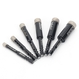 406 # Thép khoan cát vàng trung tâm 6-16mm lỗ cưa <span class=keywords><strong>bit</strong></span> 6-16mm hình lục giác Chân Hàn Kim Cương khô mũi khoan đá cẩm thạch - Product Image 3