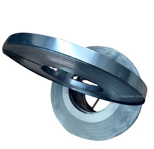 Hochwertige 0,8/0,9*32mm Blaue Ölbehandelte Umreifungsband Stahlstreifen Verpackungsband zum Verpacken - Product Image 1
