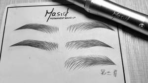 Machine professionnelle de tatouage sans fil pour mascotte, stylo à microombrage et maquillage semi-numérique à LED - Product Image 5