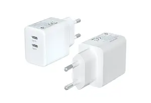 35W Mini For Iphone Samsung Travel Dual Type C Portable Wall Phone Charger Fast Charging Gan Charger Power Adapter