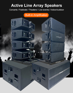 Système de <span class=keywords><strong>sonorisation</strong></span> actif IDL30A 10 pouces, enceintes professionnelles Line Array, enceintes Line Array actives à double haut-parleur de 10 pouces en néodyme - Product Image 4