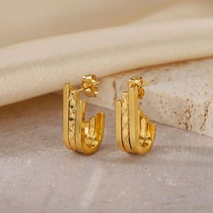 Pendientes <span class=keywords><strong>con</strong></span> Textura de Múltiples Tiras, Diferentes Tipos, Venta al por Mayor, Pendientes de Superficie Irregular; Accesorios de Moda Únicos, Joyería - Product Image 2