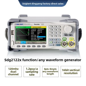 Siglent SDG2122X Dual Channel 120MHz Function Arbitrary Waveform Signal Generator Customized OEM Supported <strong>for</strong> <strong>Test</strong> Instrument - Product Image 2