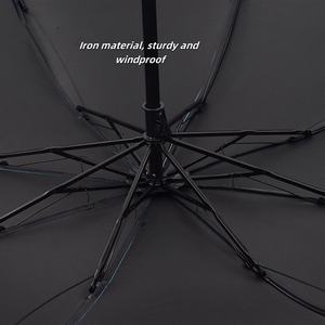 Factory Umbrella Wholesale Custom Print 10 Bone Folding Women Parasols Uv Umbrella With logo - Product Image 3