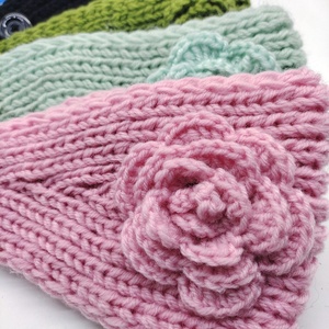 Mio ที่คาด<span class=keywords><strong>ผม</strong></span>ถักสำหรับผู้หญิง, ที่คาด<span class=keywords><strong>ผม</strong></span>ถักใหญ่สีพื้นยืดได้สำหรับฤดูหนาว - Product Image 5