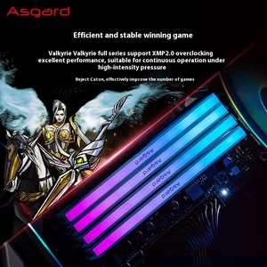 Asgard Valkyrie Blowing DDR4 Strip ringan, memori Desktop 32G/6000/6400 untuk Server <span class=keywords><strong>Laptop</strong></span> Gaming digunakan kapasitas 32GB - Product Image 4