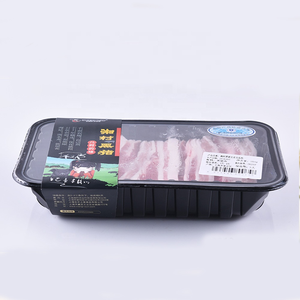 Bandeja de <span class=keywords><strong>carne</strong></span> de plástico para embalaje de material PP de grado alimenticio transparente personalizada más vendida para <span class=keywords><strong>supermercado</strong></span> - Product Image 2