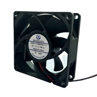 Ventilateur axial à roulement à billes DC haute vitesse 8025 8CM 80x80x25mm 12V 24V pour découpeuse laser