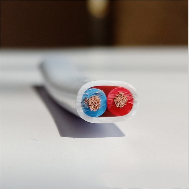 High Quality Industrial Fire Resistant Copper Conductor PVC Insulated Flat Wiring Electric Cable and Wire Roll