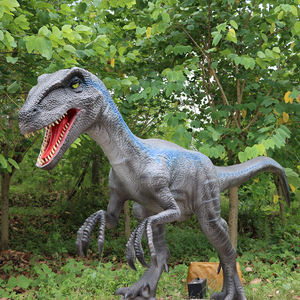 Modèle de Raptor simulé, Velociraptor mécanique, <span class=keywords><strong>dinosaure</strong></span> électronique, <span class=keywords><strong>Jurassic</strong></span> <span class=keywords><strong>World</strong></span>, bleu - Product Image 6