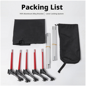 Wholesale Aluminum <b>Folding</b> Camping Cot Portable Single Outdoor Beach Lunch <b>Bed</b> 7075 Aluminum Frame With 150KG Load Capacit - Product Image 4