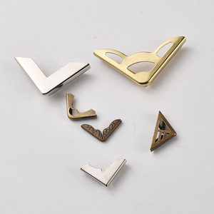 Protections d'angle en métal pour livres, protection des bords des carnets, accessoires décoratifs de style antique, finition argent, or, bronze - Product Image 4