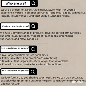 Parasol commercial à mât central, nouveau design, atmosphérique, parasol d'extérieur, sombrilla de jardin - Product Image 5