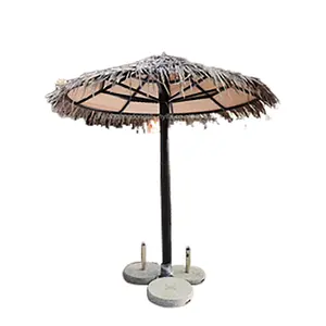 Зонт садовый водонепроницаемый, соломенный наружный зонтик, оптом