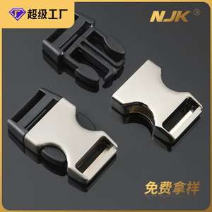 Hebilla deslizante de aleación de zinc plateada ajustable para bolsos, duradera - Product Image 5