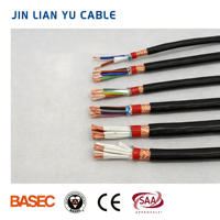 Câble de commande et d'alimentation haute performance à conducteur en cuivre, modèle CNAS PVC KVV, basse tension 750V/450V, 0,5-10mm², 70°C, pour applications minières souterraines