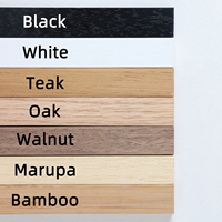 Bingkai Gantung Poster Kayu Hitam Matte Profil 1.8*0.7cm untuk Pajangan Seni Dinding Cetakan Panjang Kustom Produsen