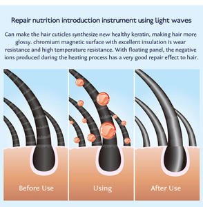 Corretor de proteína para cabelos, instrumento de correção infravermelho, azul e vermelho para o gelo, nutrição quente - Product Image 6