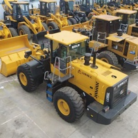 Gebrauchter SDLG LG956L Radlader 5 Tonnen Nennlast Hohe Schubkraft Hydraulisches Bergbau-Erdbewegungsmaschinen-Equipment zum Verkauf