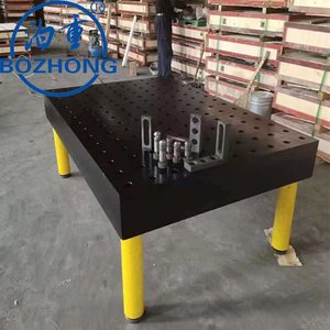 2000*1000*200mm nouvelle <span class=keywords><strong>table</strong></span> de soudage en acier moulé 3D avec échelles de mesure et accessoires nitrurés pour l'utilisation de la station de soudage - Product Image 2