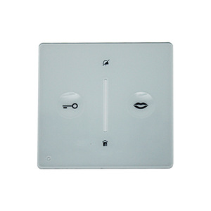 Üretici modüler anahtar cam Panel ekran baskı akıllı ışık anahtarı dokunmatik temperli cam Panel - Product Image 1