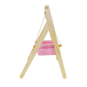 2025 Latest Hot Sale Dollhouse Infant Bedroom Basket <strong>Doll</strong> <strong>Swing</strong> for House Decor - Product Image 5
