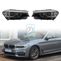 Pour BMW G30 5 2016 G38 2016 2018, nouvelle série de phares LED, phare de voiture amélioré, style M5, laser, marque HM