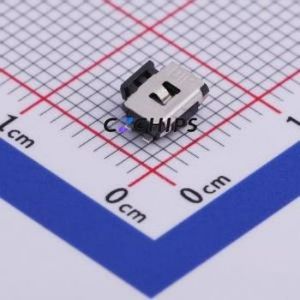 PTCF-Q-T/R Tactile Switch SMD,3.5x4.7mm Switch Single Pole Single Throw Rectangle Button Horizontal Mount 50mA - Product Image 1
