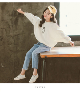 Conjuntos de Ropa Deportiva para Niños, Conjuntos de Pantalones para Niñas con Jeans de Mezclilla al por Mayor - Product Image 3