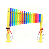 Non Motorized Made Kindergarten Community Garden Outdoor Rhythm Instructor Music Piano Percussion Instrument Equipment