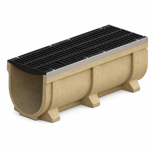 Canale di Drenaggio Lineare <span class=keywords><strong>in</strong></span> Calcestruzzo Polimerico, Sistema di Scolo per Acque Piovane - Product Image 1