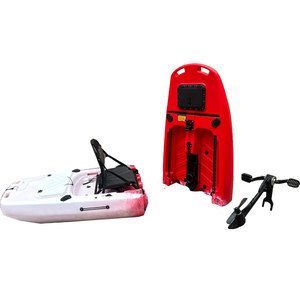 <span class=keywords><strong>Kayak</strong></span> modulaire <span class=keywords><strong>de</strong></span> pêche à propulsion à pédales portable <span class=keywords><strong>de</strong></span> haute qualité, 9 pieds, une personne, détachable, en deux sections - Product Image 1