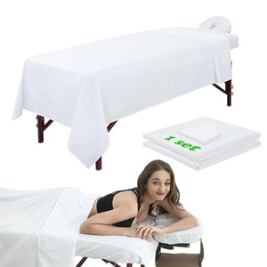 Toalla de Belleza para Masajes, de Microfibra Resistente, con Diseño a Cuadros, para Salón de Belleza - Product Image 1