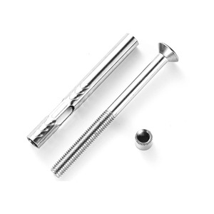 Pernos Industriales de Expansión Interna Cruzados Avellanados de Acero Inoxidable, Varias Longitudes con Acabado Liso - Product Image 3