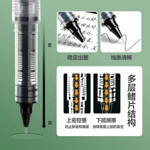 Papeterie Gel Stylo Recharge Stylo À Bille En Gros Direct Liquide Rollerball Séchage Rapide Grande Capacité Remplaçable Examen Brosse Pointe - Product Image 5