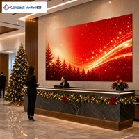 CANBEST DM COB Fine Pitch Indoor LED Video Wall untuk Studio Siaran Layar LED Promosi Natal Pengiriman Cepat 1 Minggu