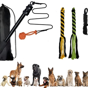 Interactief Duurzaam Niet-Giftig Poetsspeelgoed Voor Tand Buiten Training Uitschuifbare Hond Flirtstok Speelgoed - Product Image 2