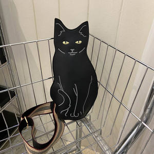 กระเป๋าสะพายข้างลายแมวน่ารักสำหรับผู้หญิง ใช้ได้ทุกวัน สำหรับการเดินทางแบบสบายๆ ช้อปปิ้ง ท่องเที่ยว ของขวัญสำหรับคนรักสัตว์เลี้ยง - Product Image 5