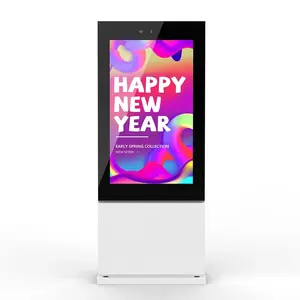 Floor Standing Outdoor Vertical LCD Advertising Display Waterproof Digital Signage Kiosk - Product Image 3