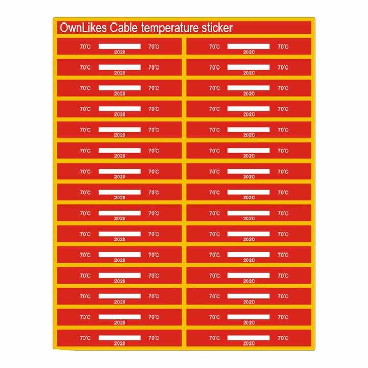 Temperature Changing Sticker Customizable Temperature Change Stickers - Factory Direct