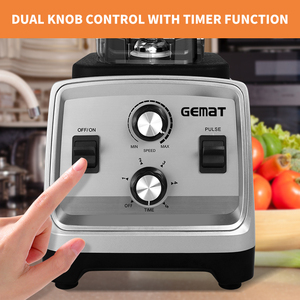 Licuadora Comercial de Alta Resistencia de 3L y 220V para Alimentos, Licuadora Multifuncional de Pedestal, ¡Gran Venta! Nueva Llegada Gemat - Product Image 4