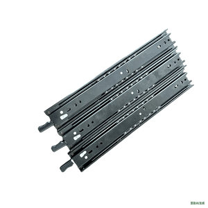YABELY <span class=keywords><strong>35</strong></span> Coulisse de tiroir à roulement à billes à 3 sections, en acier laminé à froid noir, pour tiroir à large bande - Product Image 3