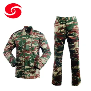 Boa qualidade África camuflagem F1 Jacket BDU selva uniforme