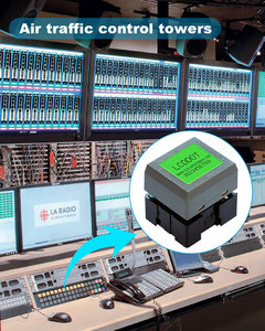 NKK IS15ESBFP4RGB Programmier bare Anzeige schalter Kompaktes LCD 64x32 Druckknopf - Product Image 2