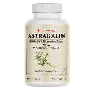 Cápsulas de Extracto de Astrágalo Orgánico, Suplemento Herbal, Refuerzo Inmunológico, Adaptógeno Natural, Sin OMG, Suministro a Granel - Product Image 1