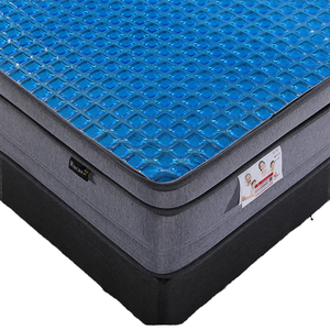 Colchón Premium Tamaño Queen Rucas Direct, Tejido Natural, Resortes Encapsulados, Espuma Viscoelástica con Gel Azul Cristal, Refrigerante, para Dormitorio u Hospital - Product Image 4