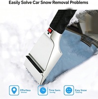 Grande Vente : Grattoir à Glace Chauffant 12V, Pelle à Neige Électrique pour Pare-Brise, Élimination Sûre de la Neige et de la Glace sans Rayures sur la Peinture de Voiture