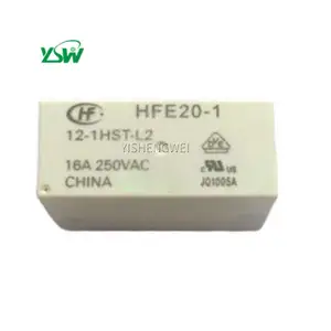 전자 부품 자기 지주 릴레이 5/12/12VDC 16A DIP 5 핀 HFE20-1-5/12/24-1HST-L2